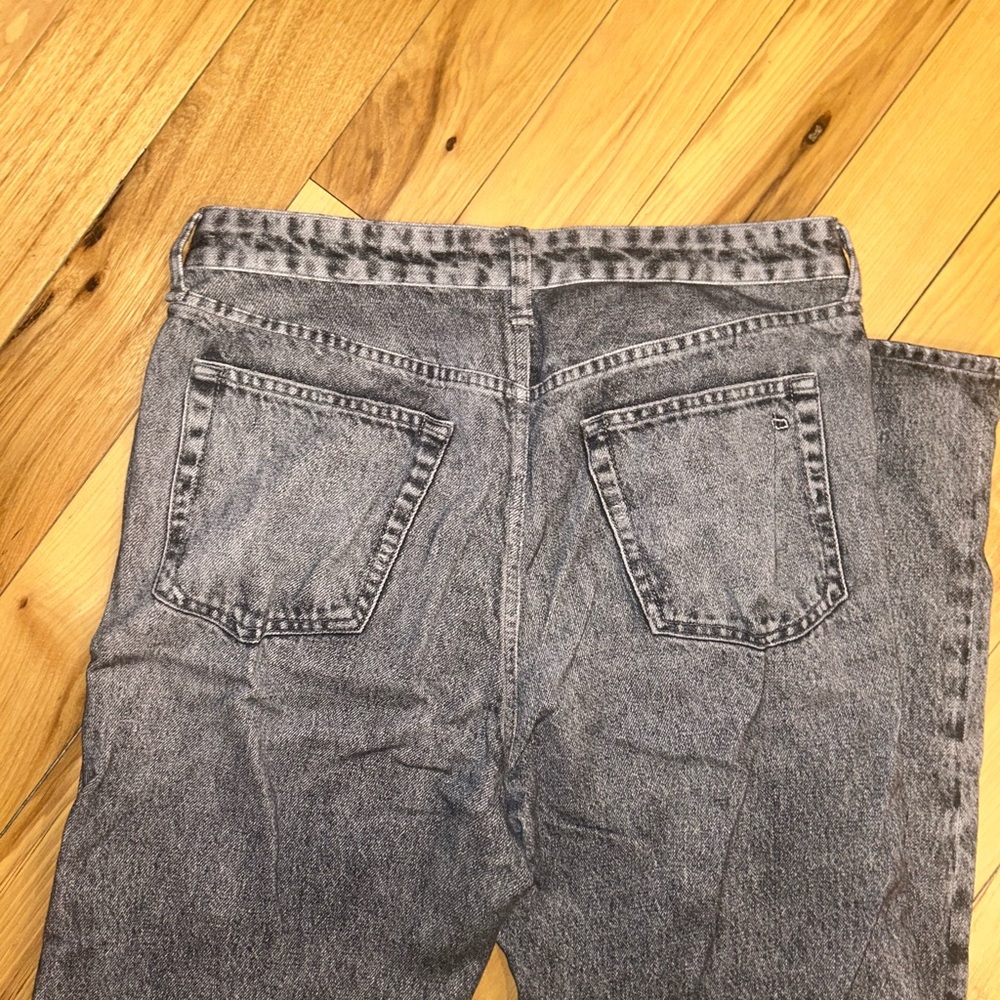rag & bone Miramar Shea Ankle-Length Pants color Raven - Picture 6 of 11